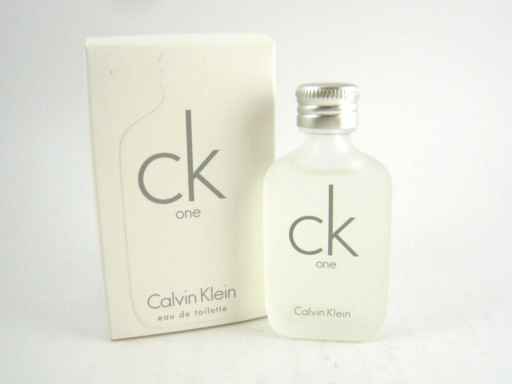 cK One Unisex by Calvin Klein EDT Miniature Splash 0.33 oz