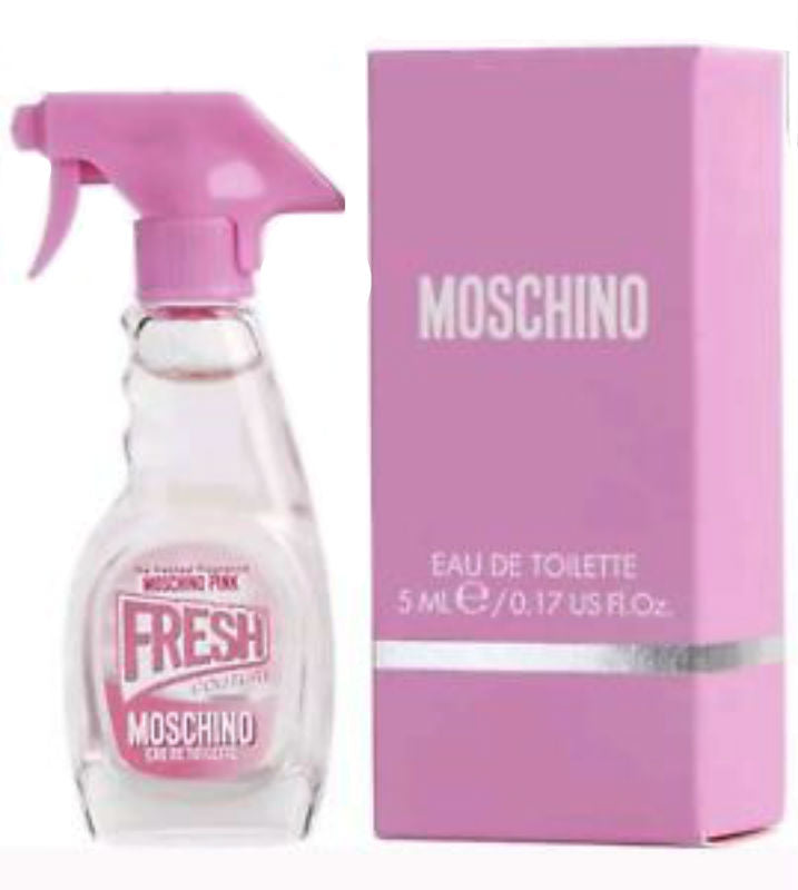 Pink Fresh Couture for Women by Moschino Eau de Toilette Splash Miniature 0.17 oz