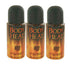 Bod Man Body Heat for Men Fragrance Body Spray 4 oz (Pack of 3)