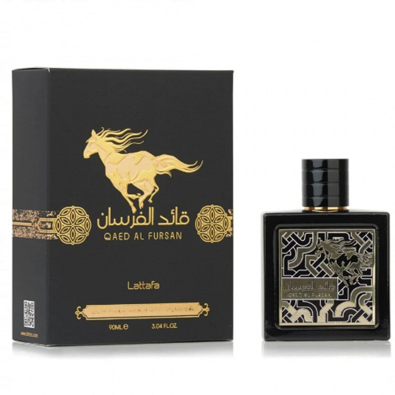 Qaed Al Fursan for Men Lattafa Eau de Parfum Spray 3.04 oz / 90 ml