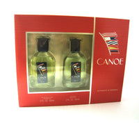 Canoe for Men by Dana EDT Spray 2.0 oz + After Shave Splash 2.0 oz Set - Cosmic-Perfume