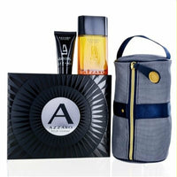 Azzaro for Men EDT Spray 3.3 oz 3 pc Gift Set *Dented Gift Box
