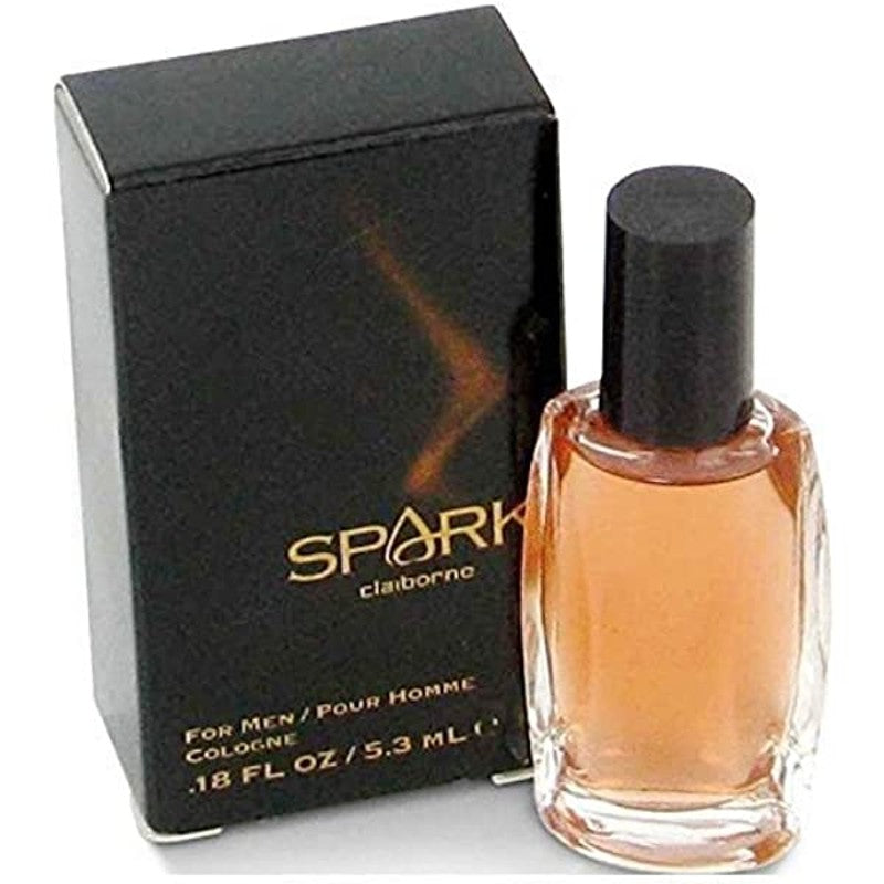 Spark for Men by Liz Claiborne Cologne Splash Miniature 0.18 oz (New in Box)