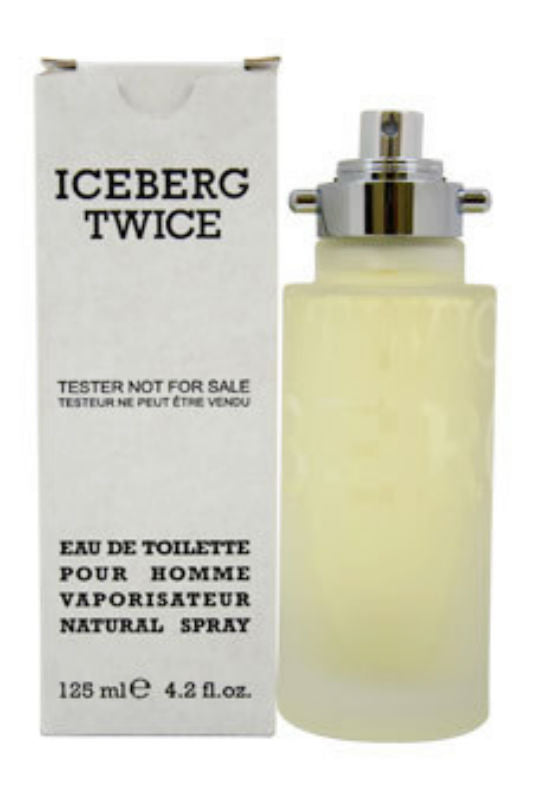 Iceberg Twice for Men by Iceberg EDT Spray 4.2 oz (Tester)