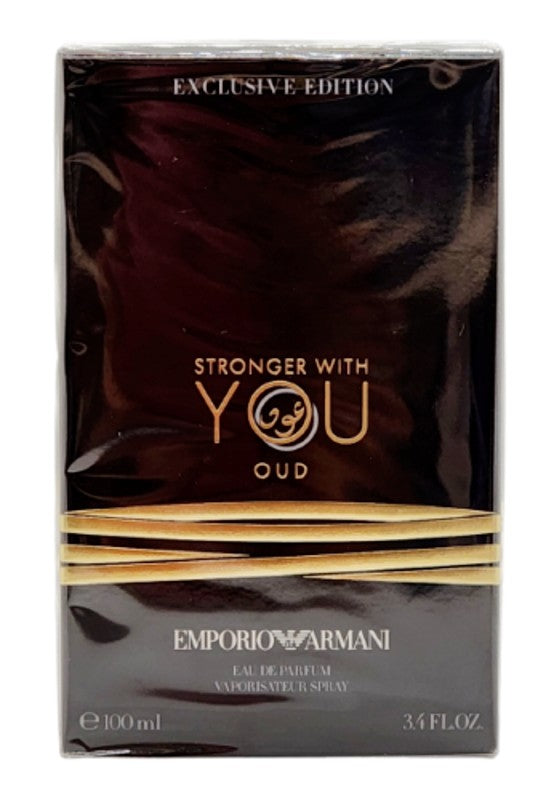 Sale Emporio Armani - Stronger With You Oud Exclusive Edition 3.4oz / 100ml Sealed