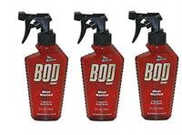 BOD Man Most Wanted  for Men Fragrance Body Spray 8.0 oz (Pack of 3)