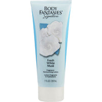 Fresh White Musk for Women by Body Fantasies Signature Moisturizing Lotion 7 oz