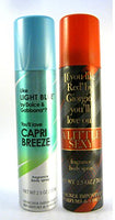 Designer Imposters Women Body Spray 2.5 oz Bundle of 2: (Capri Breeze / A Little Sexy)