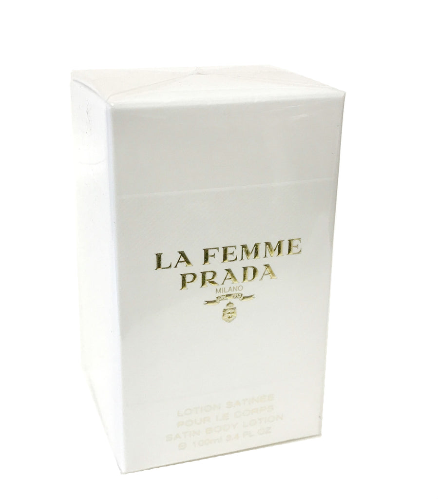 Prada La Femme for Women Satin Body Lotion 3.4 oz - Cosmic-Perfume