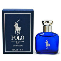 Polo Blue for Men by Ralph Lauren EDT Miniature Splash 0.5 oz