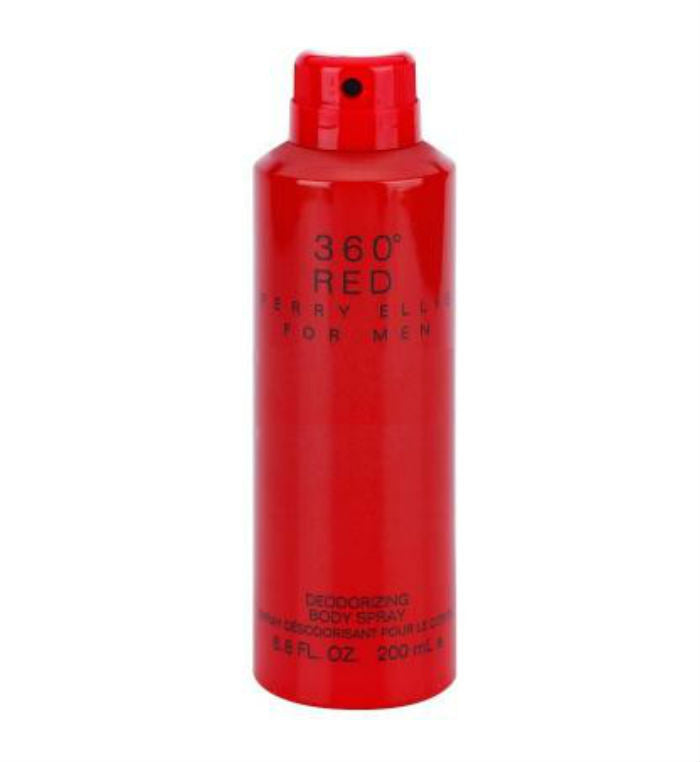 360 Red for Men by Perry Ellis Deodorizing Body Spray 6.8 oz - Cosmic-Perfume