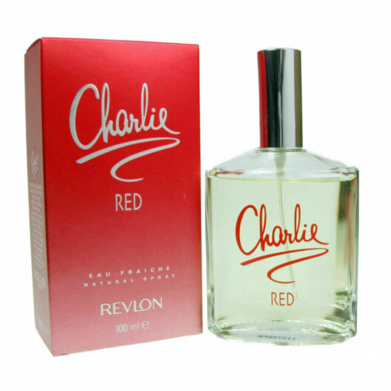 Charlie Red for Women by Revlon Eau Fraiche EDT Spray 3.4 oz