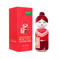 Sisterland Red Rose for Women by Benetton Eau de Toilette Spray 2.7 oz