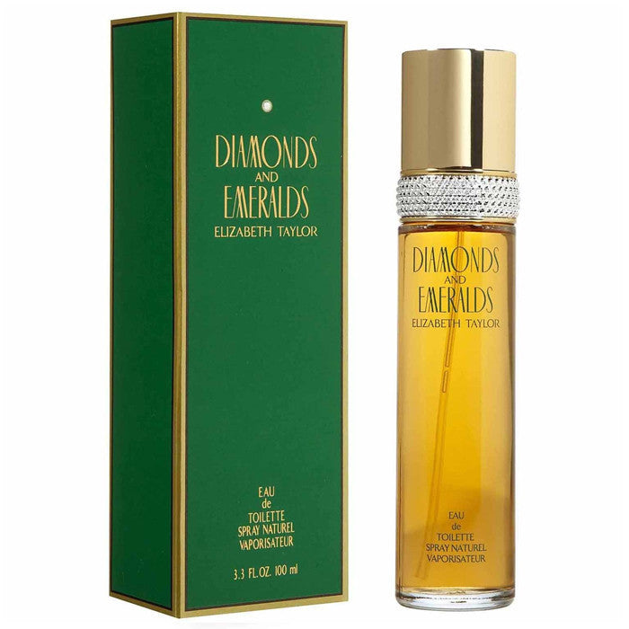 Diamonds & Emeralds for Women by Elizabeth Taylor EDT Spray 3.3 oz - Cosmic-Perfume