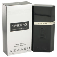 Azzaro Silver Black for Men EDT Spray 1.7 oz