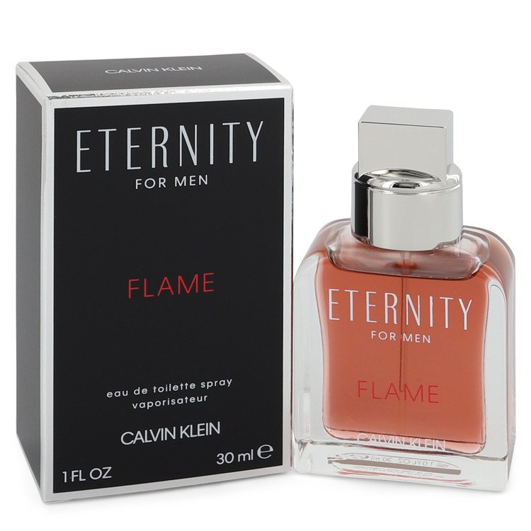 Eternity Flame for Men by Calvin Klein EDT Spray 1.0 oz