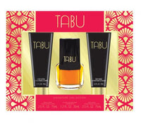 Tabu for Women by Dana Cologne Spray 1.2 oz + Lotion + Shower Gel Set