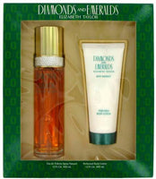 Diamonds & Emeralds for Women by Elizabeth Taylor 2 pc EDT Set