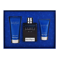 Acqua Essenziale Blu for Men by Salvatore Ferragamo 3 pc Set