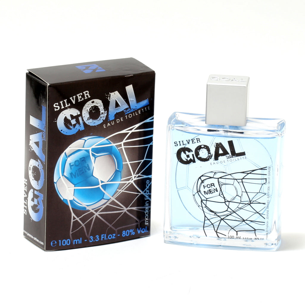 Silver Goal for Men by Jeanne Arthes EDT Spray 3.3 oz