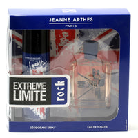 Jeanne Arthes Extreme Limite Rock for Men Fragrance 2 pc Set