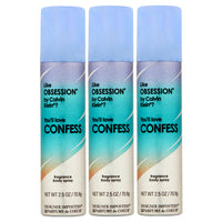 Confess for Women Parfums de Coeur Fragrance Body Spray 2.5 oz - Pack of 3