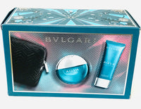 AQVA Pour Homme for Men Bvlgari (EDT Spray 3.4 oz + A/S Balm 3.4 oz) 2 pc Set