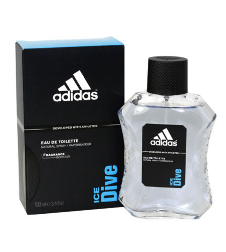 Adidas ICE DIVE for Men by Coty EDT Spray 3.4 oz *Damaged Box - Cosmic-Perfume