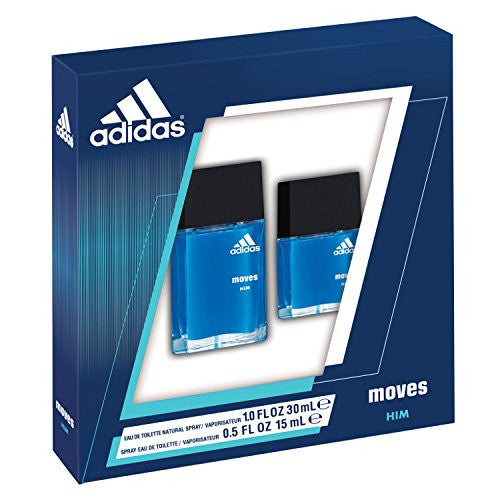 Adidas Moves Him for Men by Adidas EDT Spray 1.0 oz EDT 0.5 oz