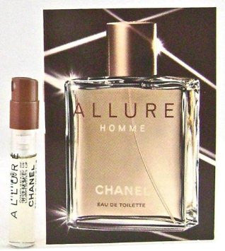 Allure Homme for Men by Chanel EDT Spray Vial 0.05 oz - Cosmic-Perfume