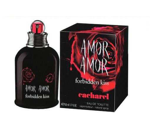 Amor Amor Forbidden Kiss for Women by Cacharel EDT Spray 1.7 oz - Cosmic-Perfume