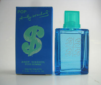 Andy Warhol POP for Men Andy Warhol EDT Miniature Splash 0.17 oz - Cosmic-Perfume