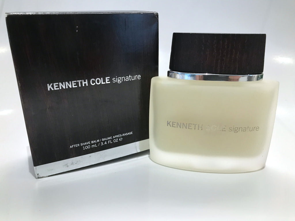 Signature for Men by Kenneth Cole After Shave Balm (Glass ) 3.4 oz *Rare