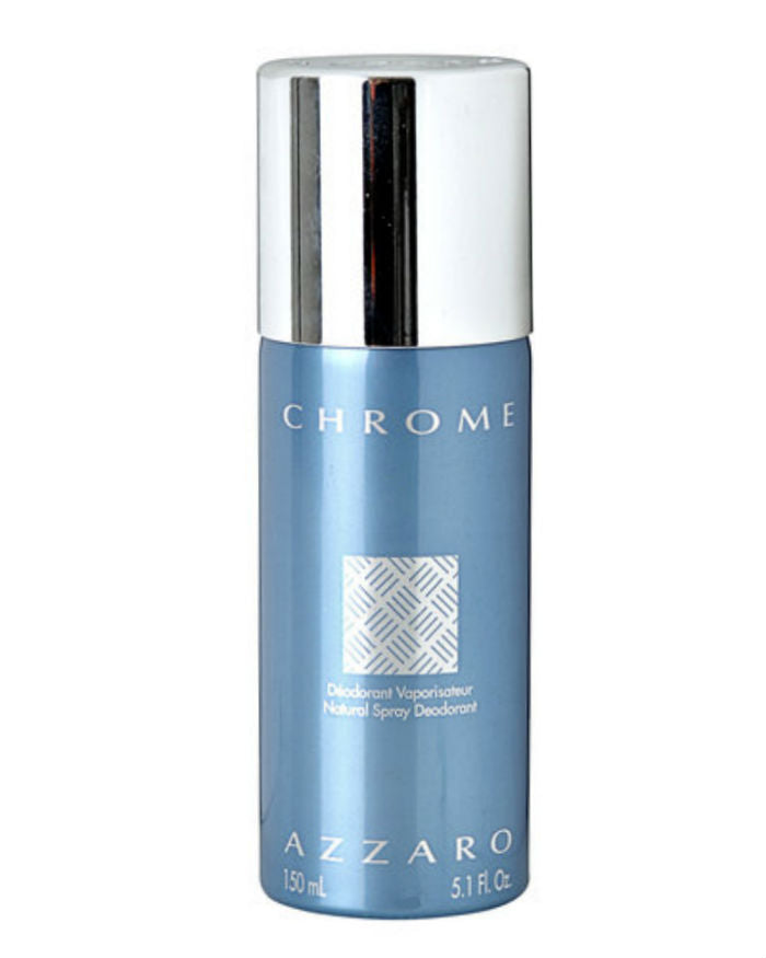 Azzaro Chrome for Men by Loris Azzaro Deodorant Spray 5.1 oz  / 150 ml - Cosmic-Perfume