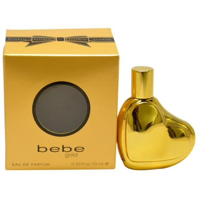 bebe GOLD for Women by bebe Eau de Parfum Miniature Splash 0.33 oz - Cosmic-Perfume