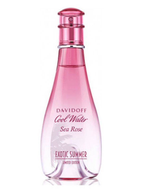Cool Water Sea Rose Exotic Summer for Women Davidoff EDT Spray 3.4 oz (Tester) - Cosmic-Perfume