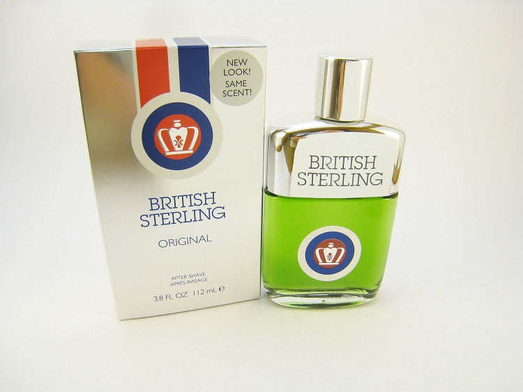 British Sterling for Men by Dana After Shave Splash 3.8 oz. - Cosmic-Perfume
