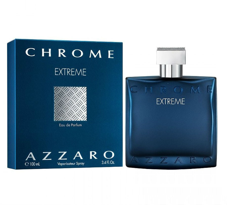 Azzaro Chrome Extreme for Men EDP Spray 3.4 oz