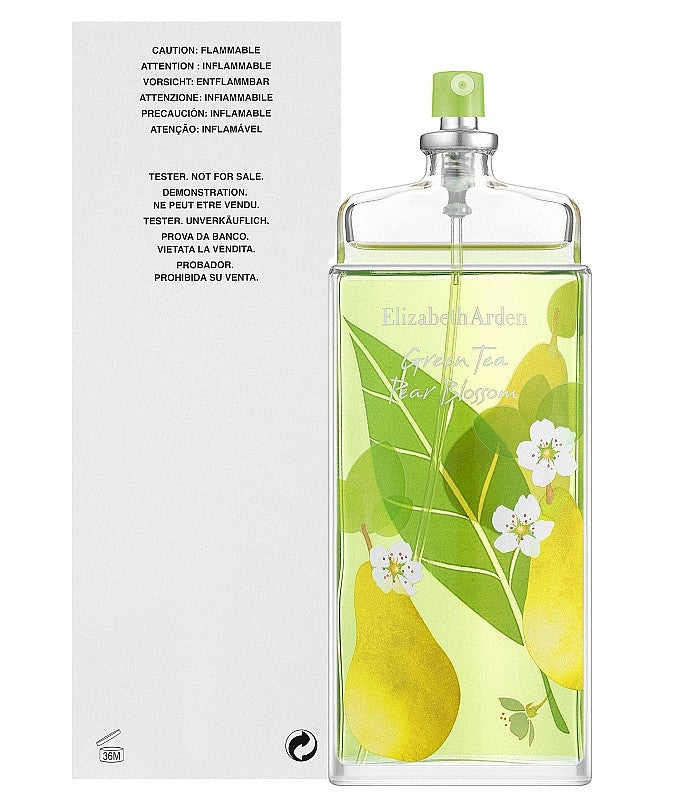 Green Tea Pear Blossom for Women by Elizabeth Arden EDT Spray 3.3 oz (Tester)