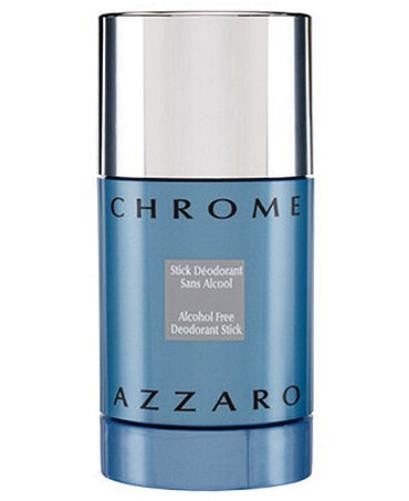 Azzaro Chrome for Men by Loris Azzaro Alcohol-Free Deodorant Stick 2.7 oz (Unboxed) - Cosmic-Perfume