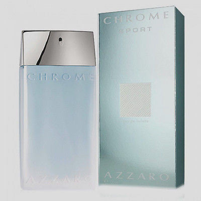 Azzaro Chrome Sport for Men by Azzaro EDT Spray 1.7 oz - Cosmic-Perfume