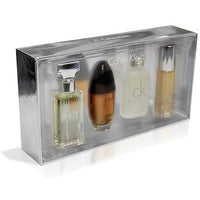 Calvin Klein for Women 4 pc Variety Collection Travel Spray 0.5 oz Gift Set - Cosmic-Perfume
