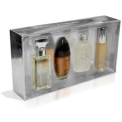 Calvin Klein for Women 4 pc Variety Collection Travel Spray 0.5 oz Gift Set - Cosmic-Perfume