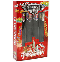 CUBA CITY Women Las Vegas/New York/Miami/Hollywood EDP Spray 1.17 oz x 4 pc SET - Cosmic-Perfume