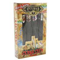 Cuba City Variety for Men by Fragluxe 4 pc Gift Set (Las Vegas/NY/Miami/Hollywood) - Cosmic-Perfume
