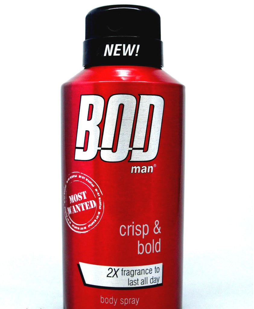 Bod Man Most Wanted for Men Body Spray for Men 4 oz - Cosmic-Perfume