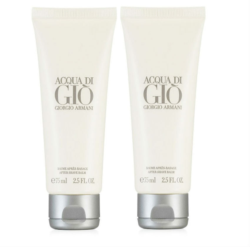ACQUA DI GIO for Men by Giorgio Armani  After Shave Balm 2.5 oz - 2 Pack - Cosmic-Perfume