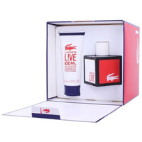 Lacoste Live for Men (EDT Spray 3.3 oz + Shower Gel 3.3 oz) - Gift Set