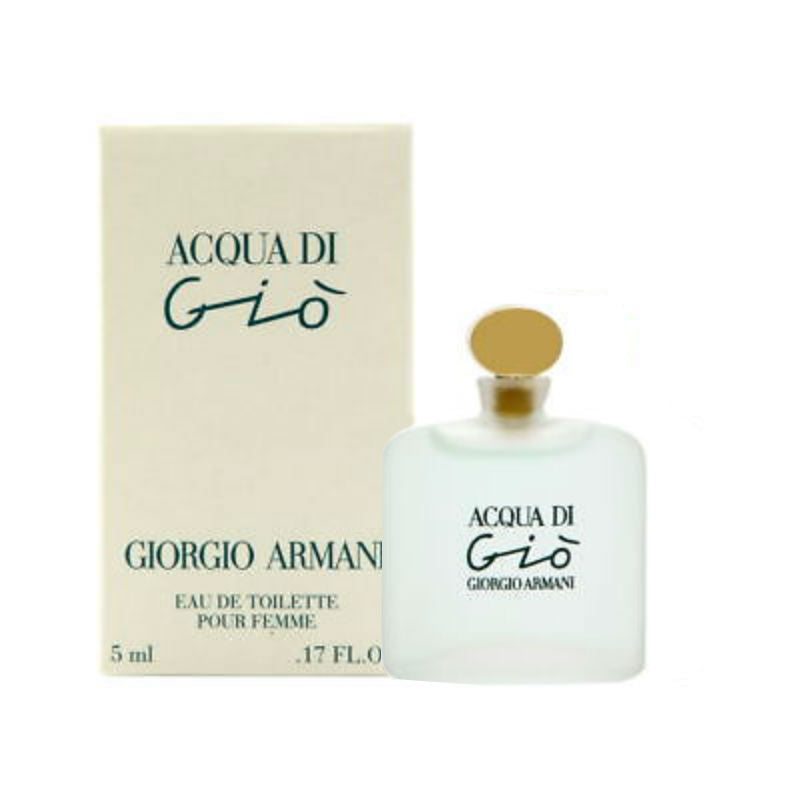 Acqua di Gio Women by Giorgio Armani EDT Miniature Splash 0.17 oz (New in Box)