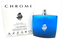 Azzaro Chrome Under The Pole for Men  Alcohol Free EDT Spray 3.4 oz  (Tester) - Cosmic-Perfume
